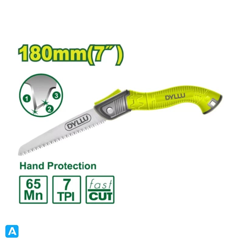 اره تاشو 180 میلی متر دایلو مدل DTHW4607