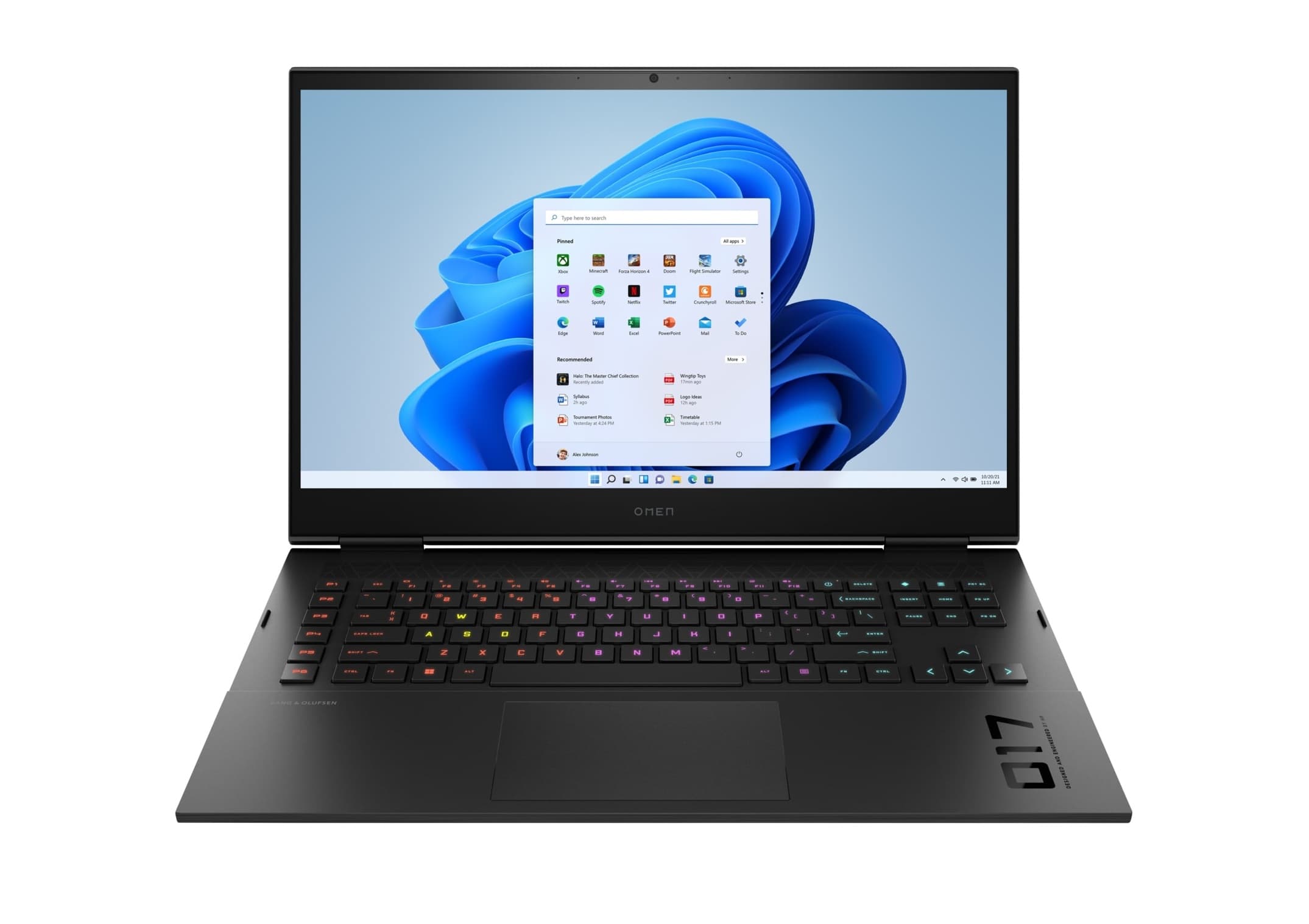 لپ تاپ گیمینگ HP Omen 17 با پردازنده Core i7-13700HX، رم 16 گیگ، SSD یک ترابایت و RTX 4080