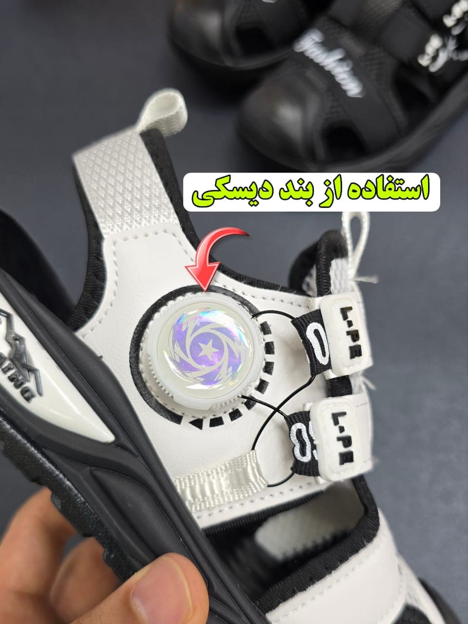 صندل طبی جلوبسته بچگانه 9816 — تصویر ۶