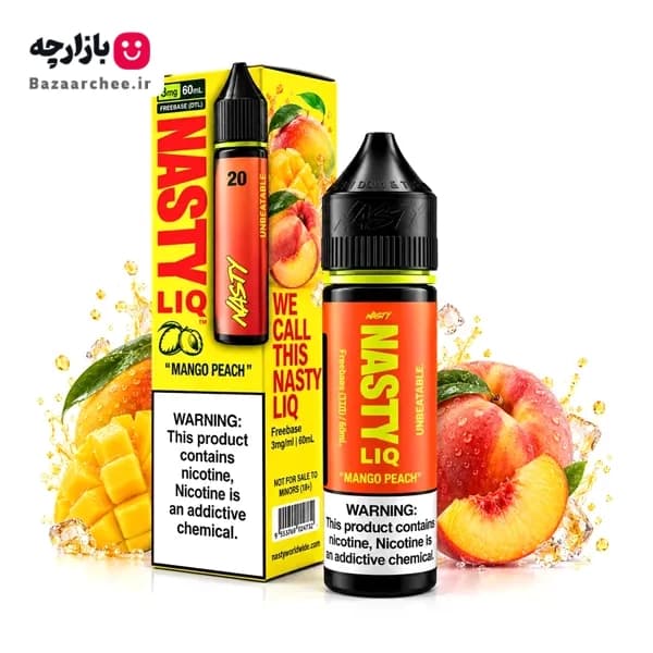 جویس انبه هلو نستی | NASTY LIQ 20 Mango Peach Juice