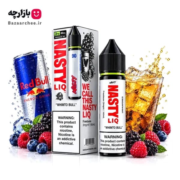 جویس ویمتو ردبول انرژی زا نستی | NASTY LIQ 90 VIMTO BULL Juice