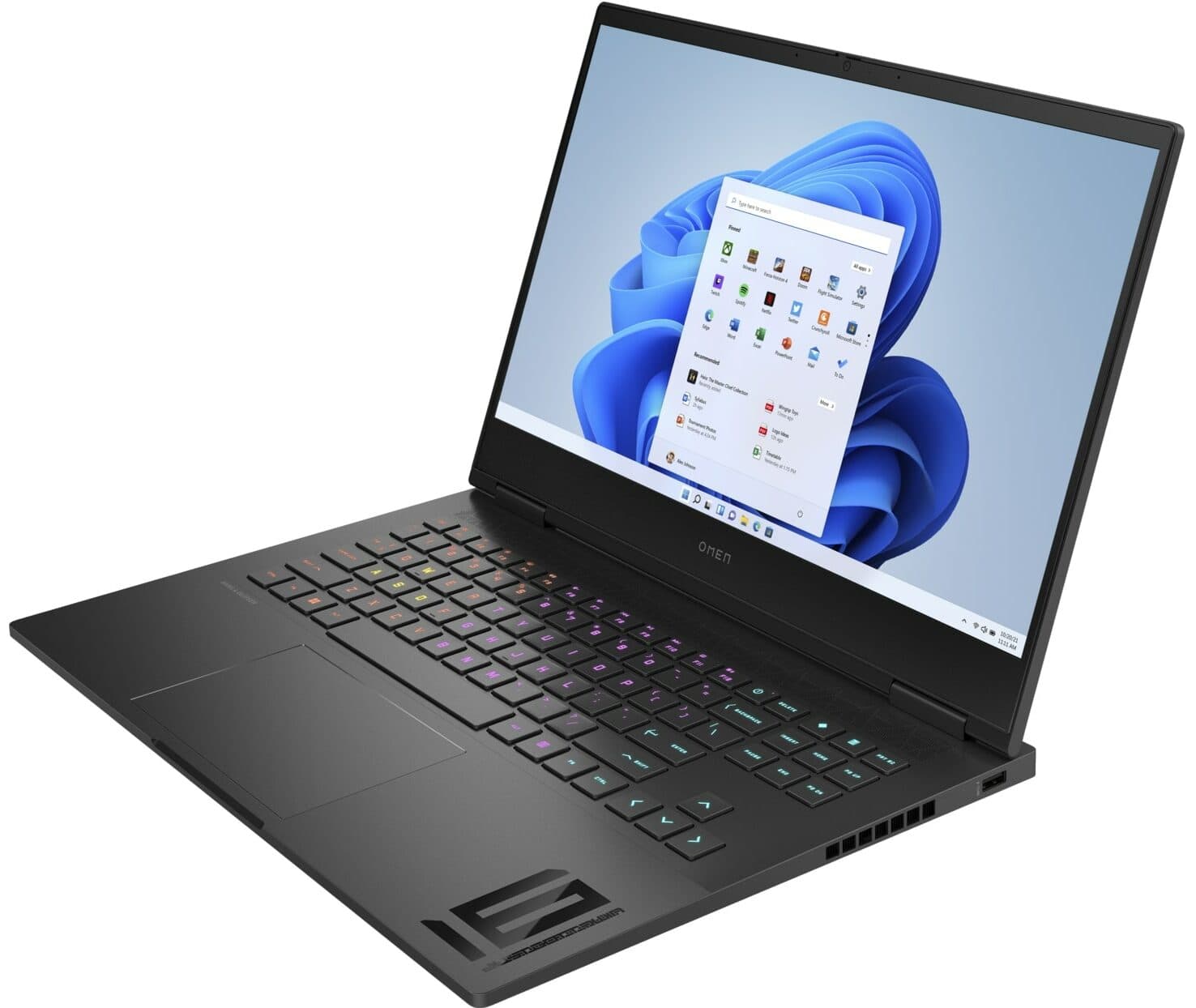 لپ تاپ گیمینگ HP OMEN 16 با پردازنده Core i9-14900HX، رم 16 گیگ، SSD یک ترابایت و RTX 4080 — تصویر ۴