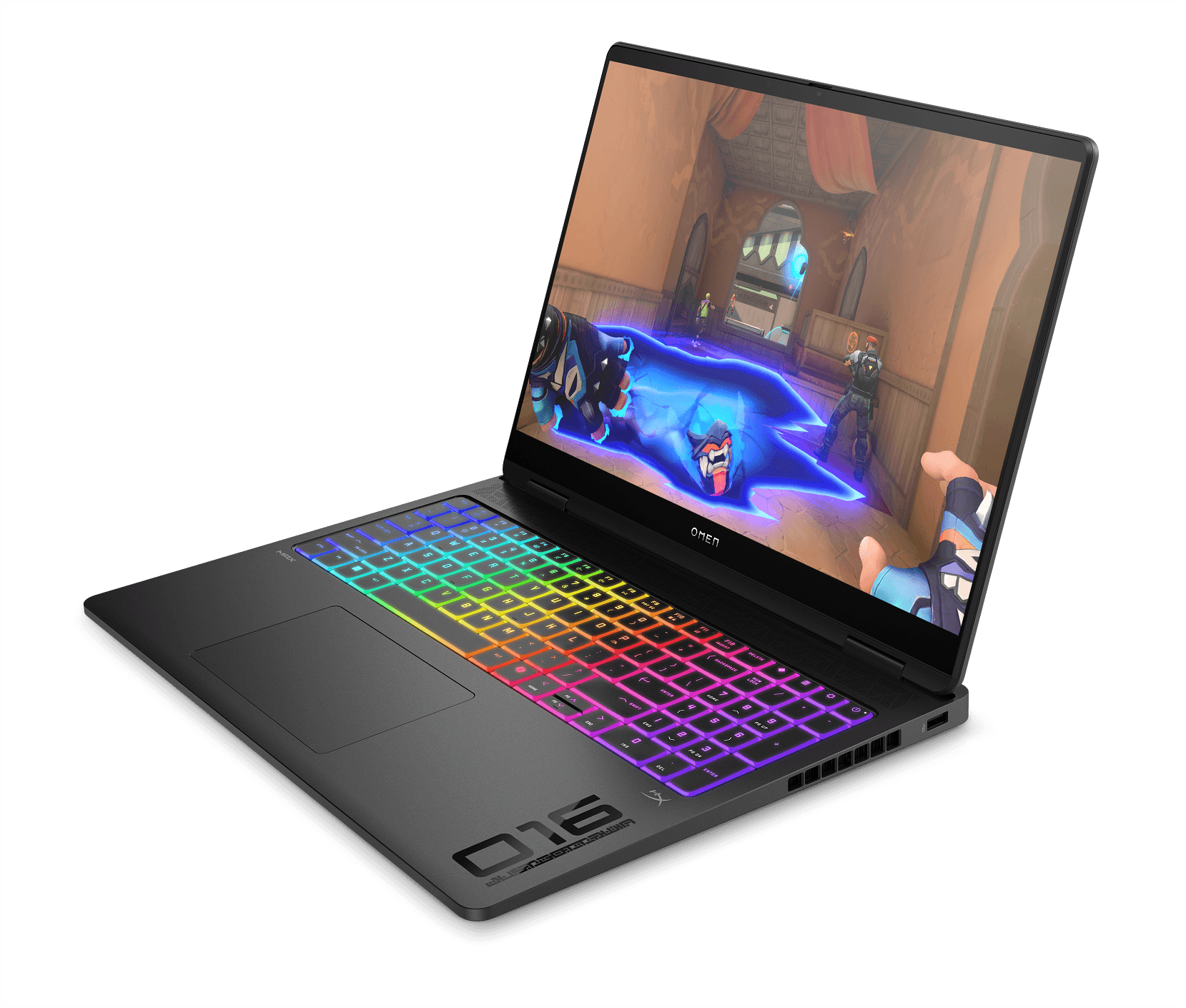 لپ تاپ گیمینگ HP OMEN MAX 16 با پردازنده Ultra 9-275HX، رم 32 گیگ، SSD یک ترابایت، RTX 5090 و نمایشگر 240Hz — تصویر ۵