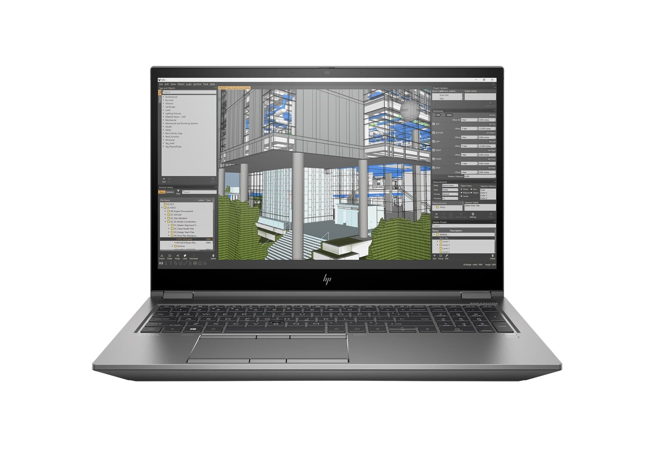 لپ تاپ ورک‌استیشن HP ZBook Fury 15 G7 با پردازنده i7-10850H، رم 32 گیگ، SSD 512 گیگ، گرافیک T1000 و نمایشگر 4K