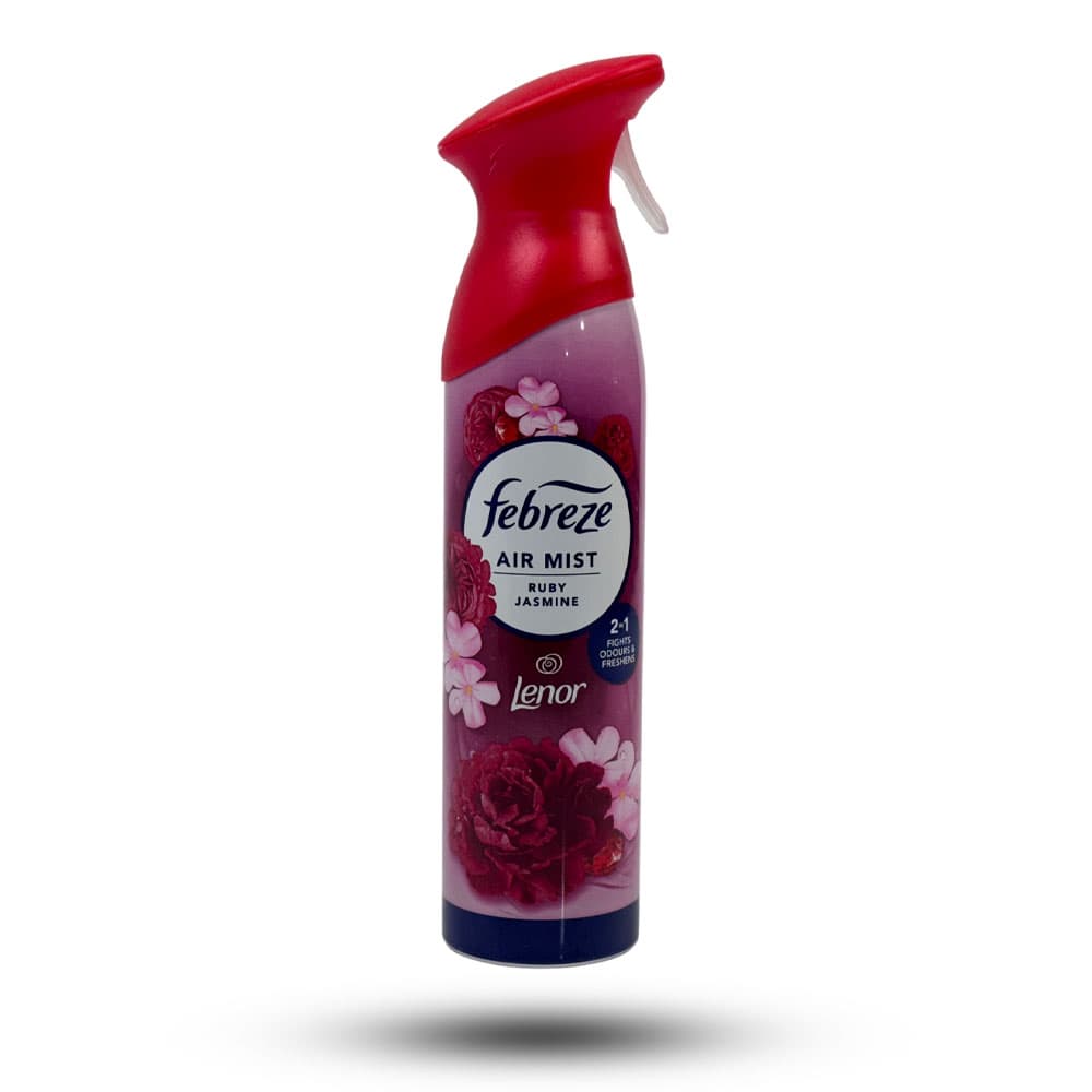 اسپری خوشبوکننده هوا فبرز Ruby Jasmine رایحه گل رز و یاسمن حجم 185 میل