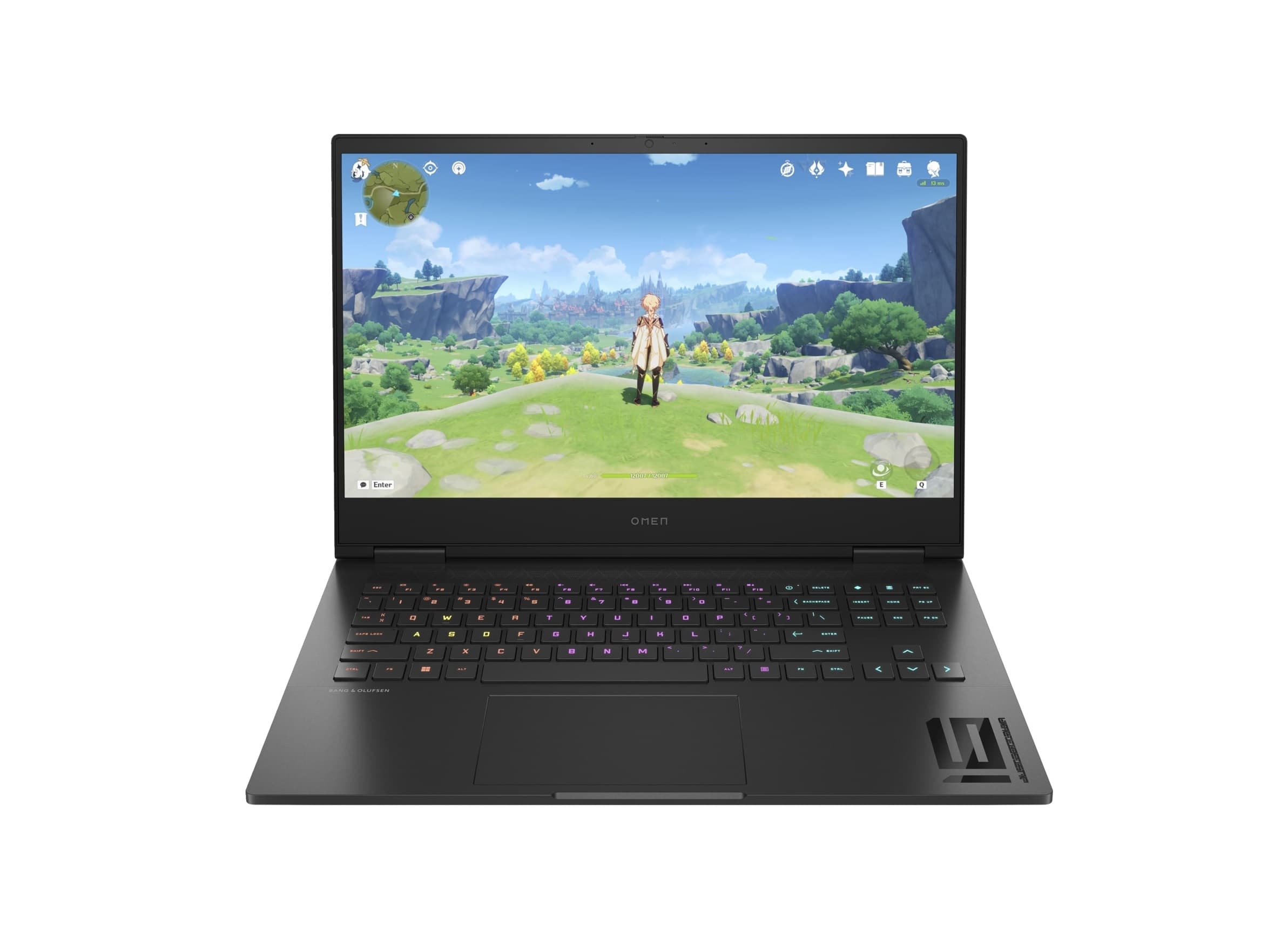 لپ تاپ گیمینگ HP OMEN 16 با پردازنده Ryzen 7 7840HS، رم 16 گیگ، 1 ترابایت SSD و RTX 4050