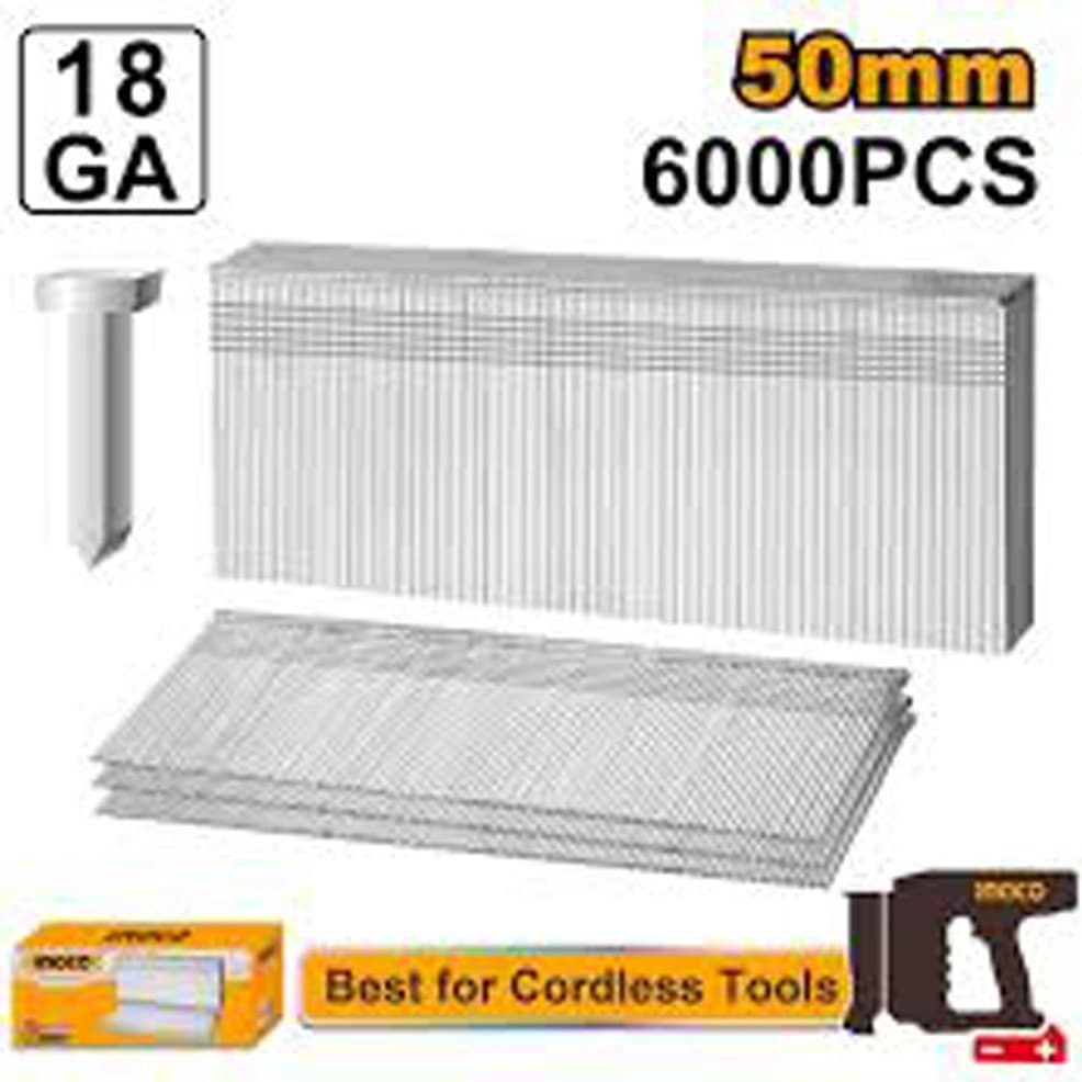 ارسال فوری + میخ 50 میلیمتر اینکو بسته 6000 عددی کد ANA18506