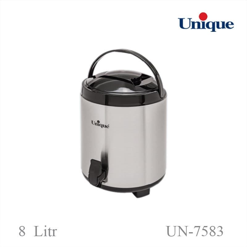 ارسال فوری + ضمانت سلامت و اصالت کالا + کلمن 8 لیتر داخل استیل یونیک کد UN-7583