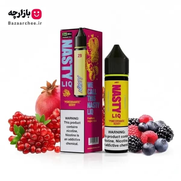 جویس میکس انار بلوبری تمشک نستی | NASTY LIQ 29 Pomegranate Berry Juice