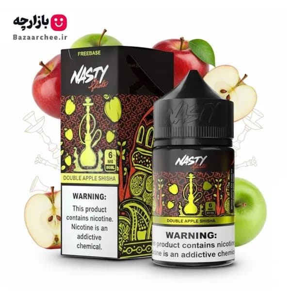 جویس دوسیب قلیانی نستی | NASTY Double Apple Shisha Juice