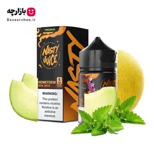 جویس طالبی ملون نعناع نستی | NASTY Honeydew Devil Teeth Juice