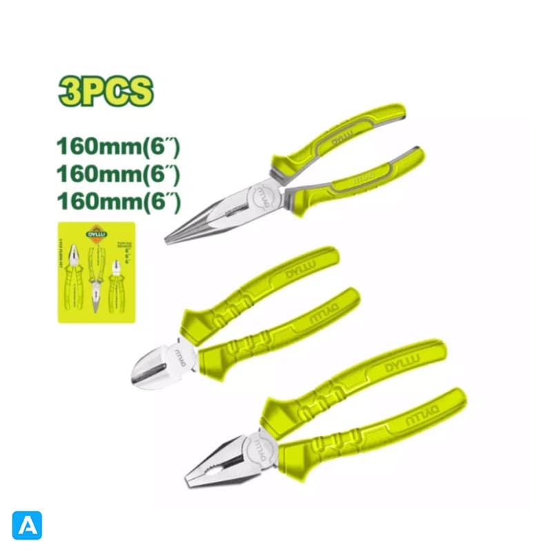 ست انبر 3 عددی دایلو مدل DTPS0623