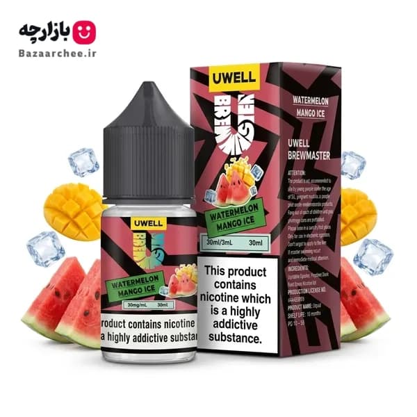 سالت هندوانه انبه یخ یوول | Uwell Watermelon Mango Ice Salt