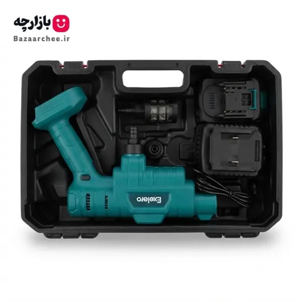 کارواش شارژی حرفه ای خانگی 18 بار با موتور 550 اکسلرو مدل DC67103ZY با حداکثر دبی آب 4 لیتر بر دقیقه — تصویر ۴