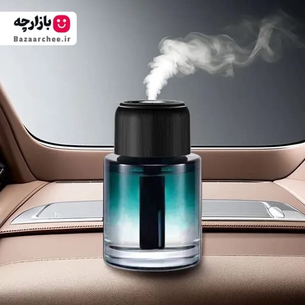 خوشبوکننده هوشمند خودرو مدل L6 چند حالته و نور لیزری کهکشانی بهمراه مایع رایحه معطر — تصویر ۳
