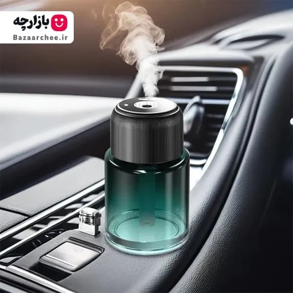 خوشبوکننده هوشمند خودرو مدل L6 چند حالته و نور لیزری کهکشانی بهمراه مایع رایحه معطر — تصویر ۵