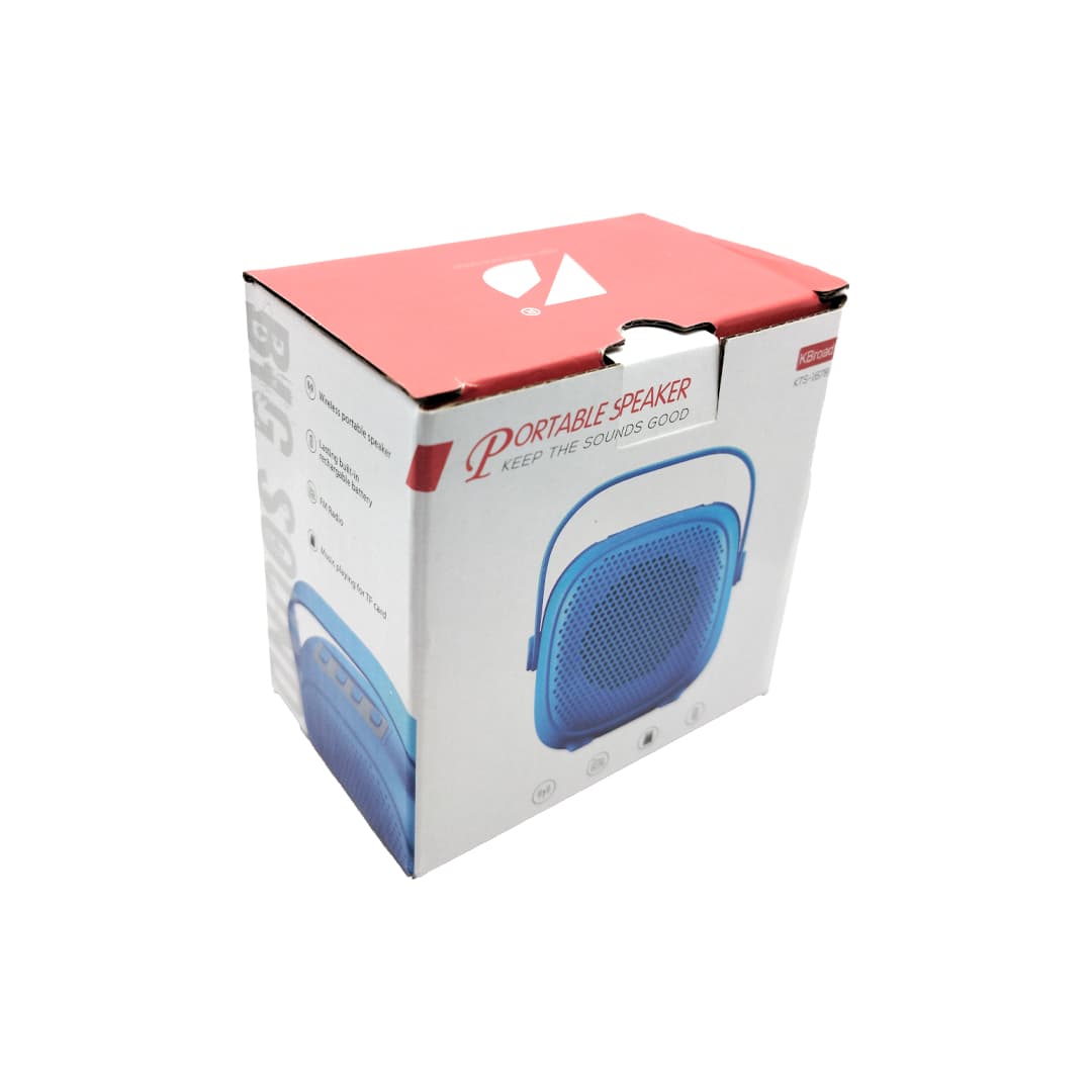 اسپیکر بلوتوثی قابل حمل مدل GTS-1678 — تصویر ۴