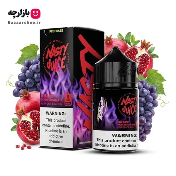 جویس انگور انار نستی | NASTY Grape Pomegranate Juice