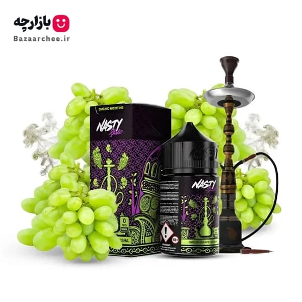 جویس انگور سبز قلیانی نستی | Nasty Green Grape Shisha Juice