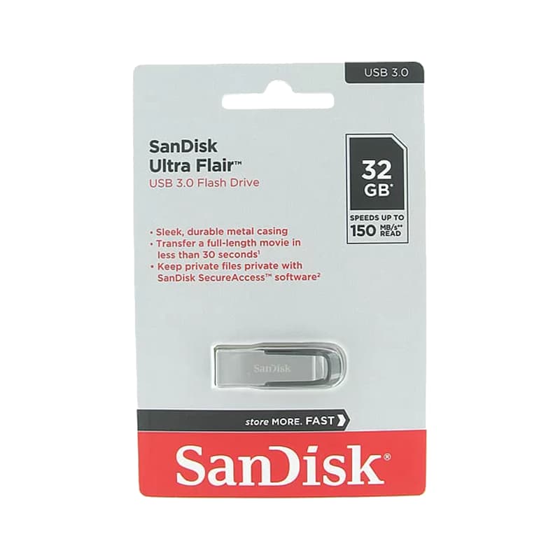 فلش مموری سن دیسک مدل Ultra Flair CZ73 ظرفیت 32 گیگابایت | SANDISK — تصویر ۵