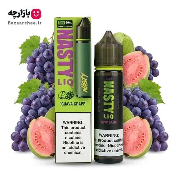جویس انگور گواوا نستی | Nasty LIQ Guava Grape Juice