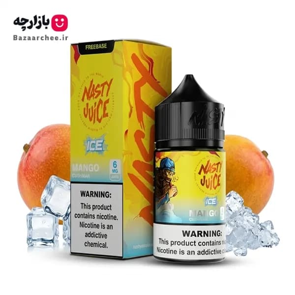 جویس انبه یخ کاشمن نستی | Nasty Cushman Mango Ice Juice