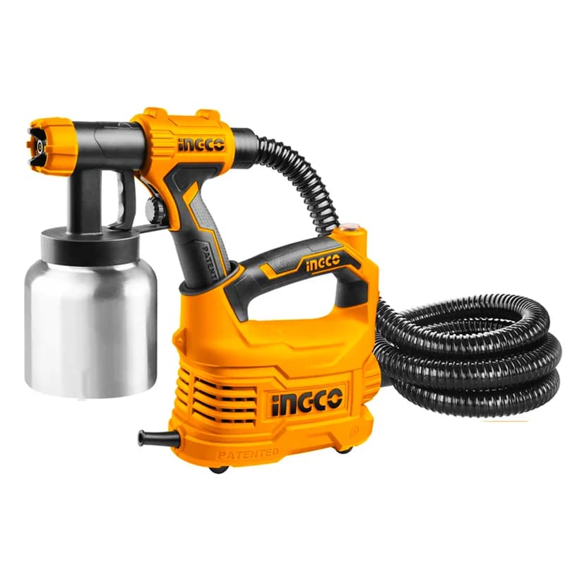 پیستوله رنگ پاش خرطومی 550 وات اینکو مدل SPG5008-2 — تصویر ۳
