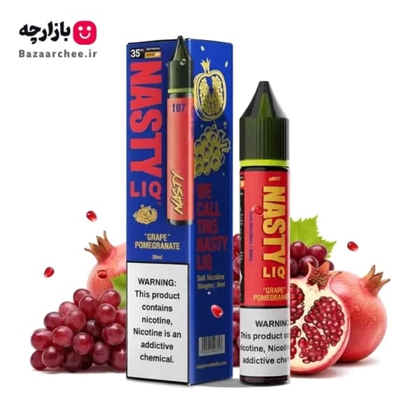 جویس انگور انار نستی | NASTY LIQ 107 Grape Pomegranate Juice