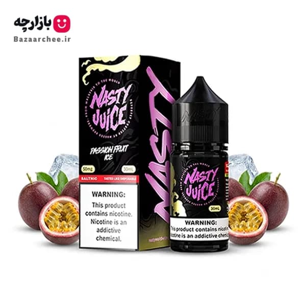 سالت پشن فروت یخ نستی | Nasty Passionfruit Ice Salt