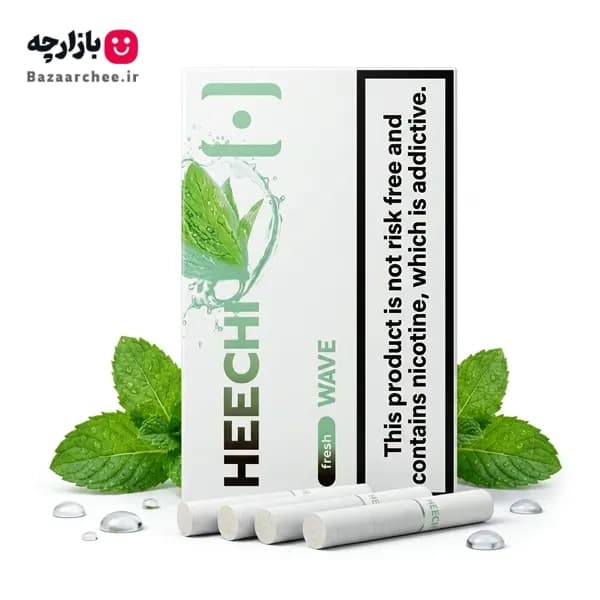 سیگار (فیلتر) الکترونیکی هیچی طعم نعنا | HEECHI Heated Tobacco Fresh Wave