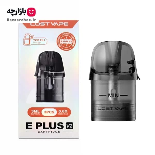 کارتریج ای پلاس 3 میل ورژن 2 لاست ویپ | Lost Vape E Plus V2 Cartdrige 3ml