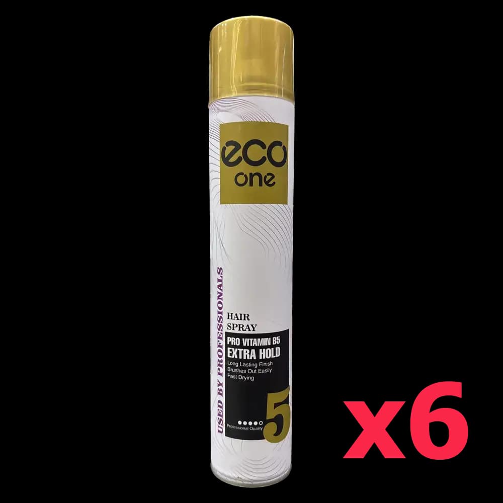 فروش عمده اسپری حالت دهنده مو اکو وان ECO ONE حجم ۵۰۰ میلیلیتر (پک ۶ عددی) – قیمت همکاری