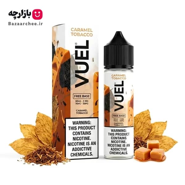 جویس تنباکو کارامل ویول | VUEL CARAMEL TOBACCO ejuice