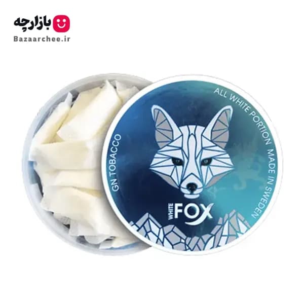کیسه نیکوتین آبی وایت فاکس (نیکوتین خوراکی) | White Fox Blue Edition Nicotine Bag — تصویر ۲
