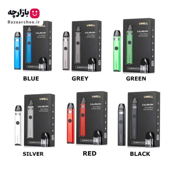 پاد کالیبرن ای 3 یوول | UWELL Caliburn A3 Pod kit — تصویر ۷