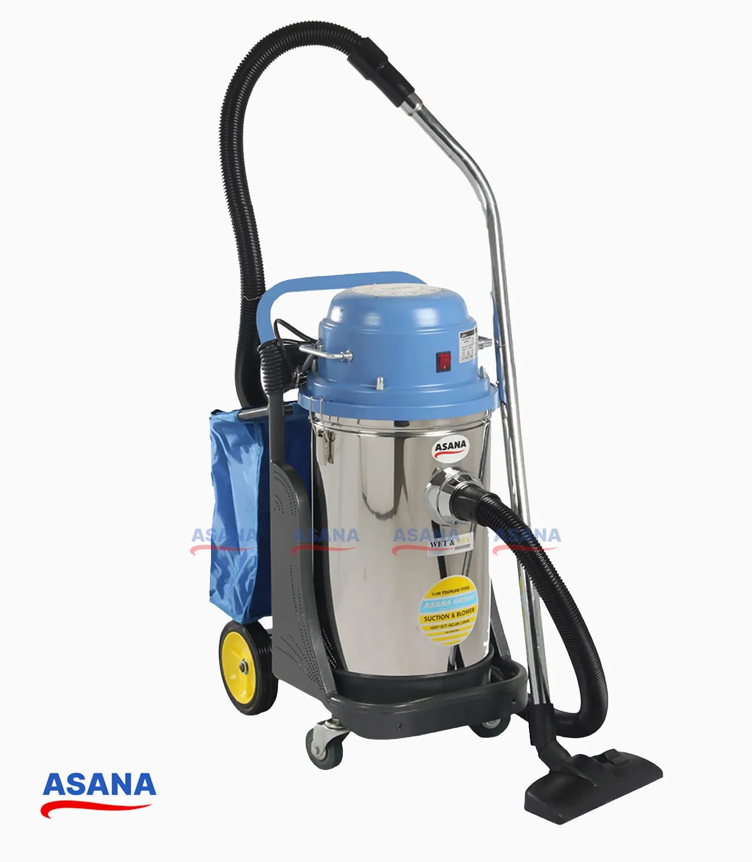 جاروبرقى صنعتی آب و خاک 1 موتوره 1400W