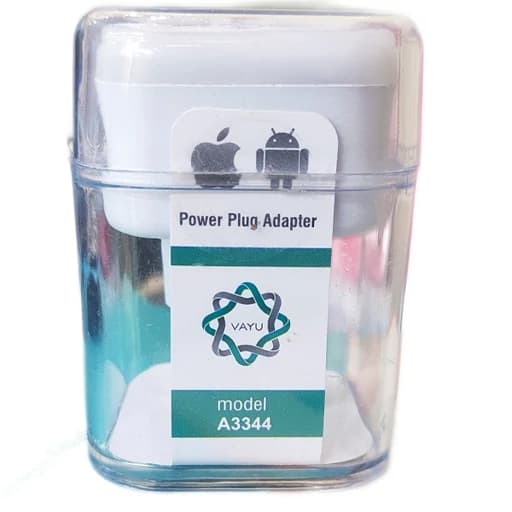 مبدل برق 3 به 2 وایو مدل A3344 با بدنه پلی‌کربنات