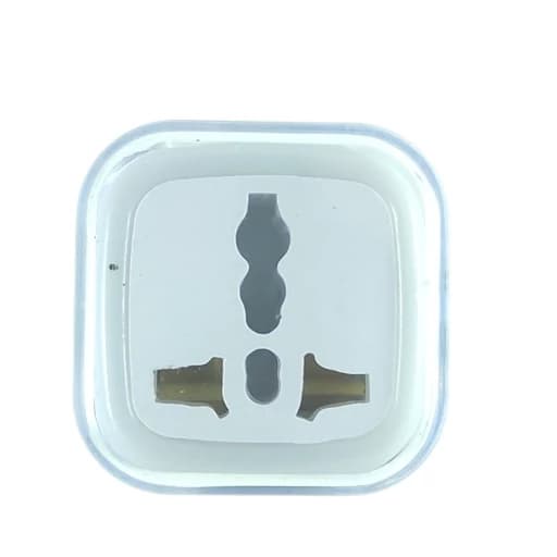 مبدل برق 3 به 2 وایو مدل A3344 با بدنه پلی‌کربنات — تصویر ۳