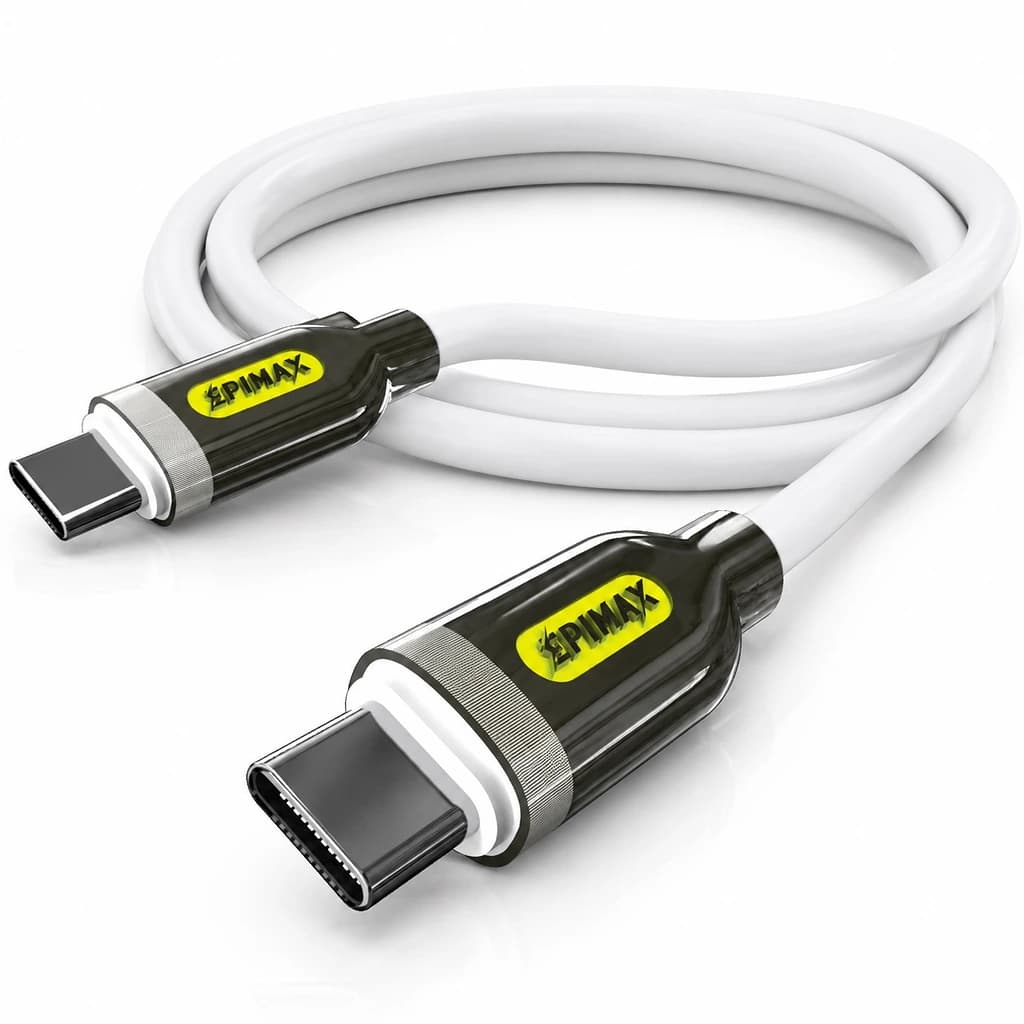 کابل USB-C به USB-C اپیمکس مدل EC-126 طول 1 متر با روکش سیلیکونی