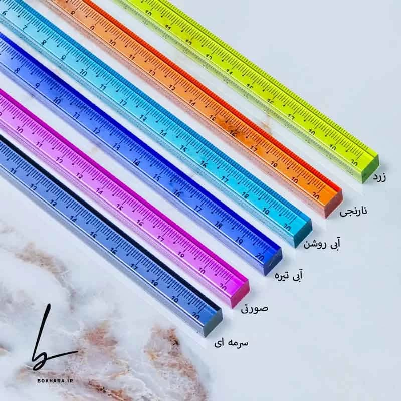 خط کش مکعبی کریستالی 30 سانتی متر MQ — تصویر ۴