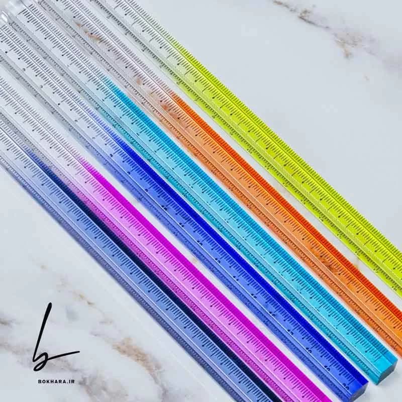 خط کش مکعبی کریستالی 20 سانتی متر MQ — تصویر ۴