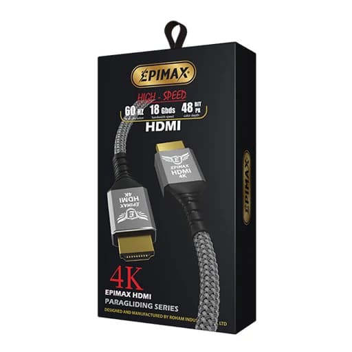 کابل HDMI اپیمکس مدل EC93 طول 3 متر برای انتقال صدا و تصویر