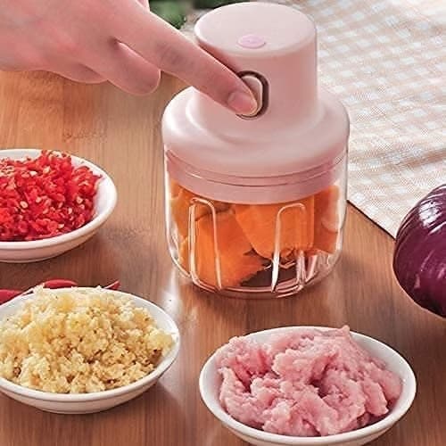 خردکن شارژی ۳ تیغه ظرفیت ۲۵۰ میلی‌لیتر — تصویر ۲