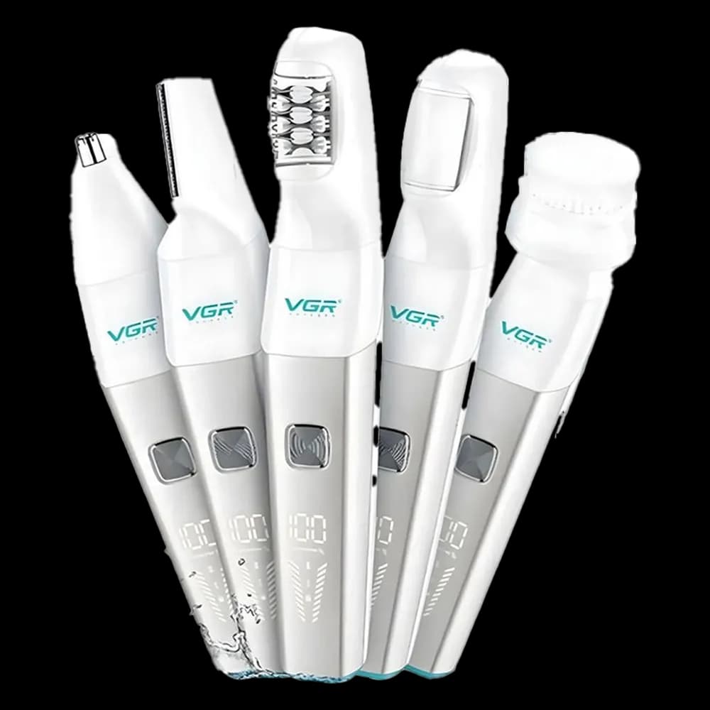 ست اپیلاتور و شیور ۵ کاره وی جی ار مدل V-752 مخصوص بانوان
