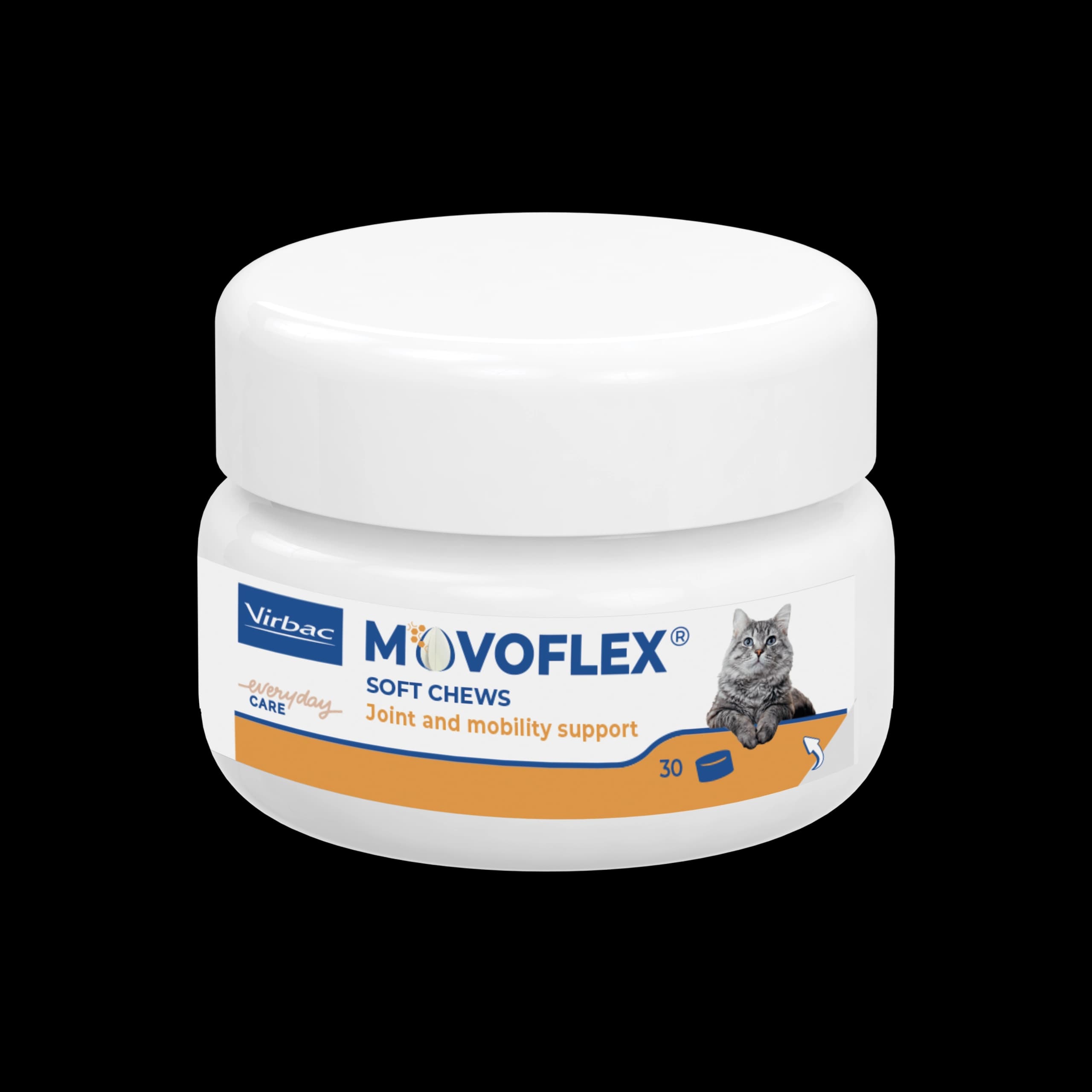 مکمل مفاصل و غضروف گربه MOVOFLEX برند Virbac | جویدنی نرم | 30 عدد — تصویر ۲