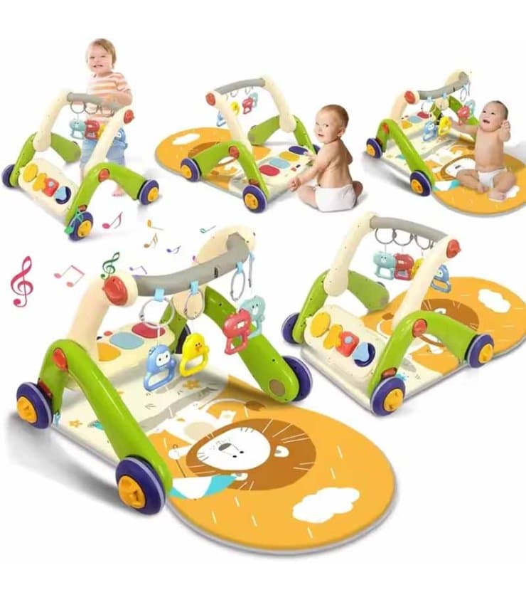واکر 3کاره Viva Kids واکر آموزشی، تشک بازی و مرکز سرگرمی کودک مدل 6666
