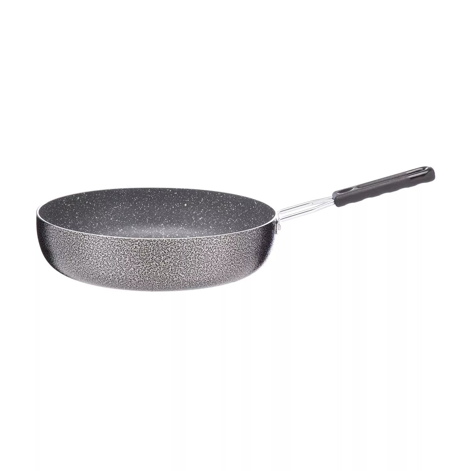 تابه گرانیتی عروس مدل سربی سایز 28 تک دسته