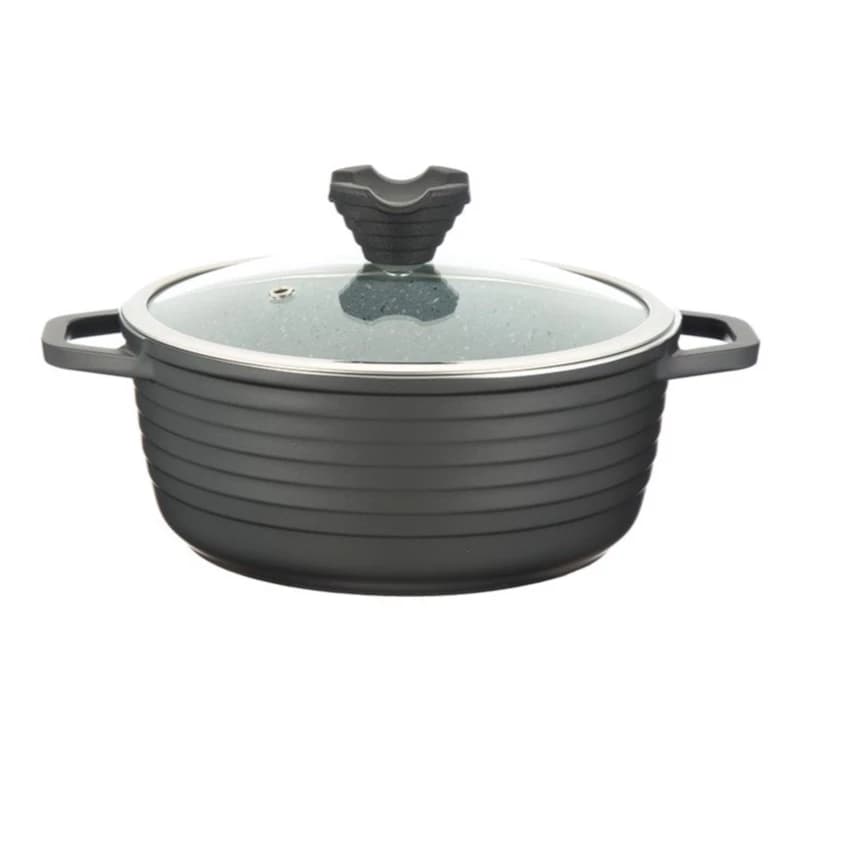 قابلمه گرانیتی عروس مدل کلاسیک خطی سایز 20