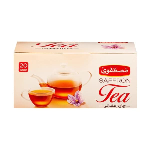 چای کیسه ای زعفرانی مصطفوی — تصویر ۲