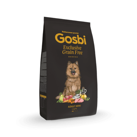 غذای خشک رژیمی سگ‌ Gosbi Exclusive | نژاد کوچک | کم چرب، طعم بوقلمون و ماهی سفید، بدون غلات | 2 کیلو — تصویر ۲